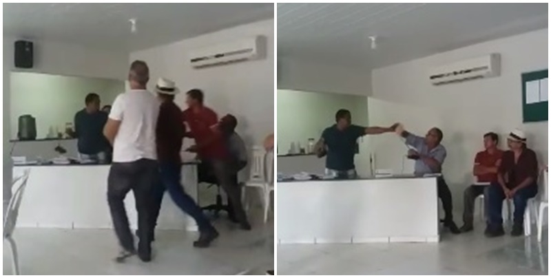 Vereadores quase se agridem usando microfones durante sessão no Piauí