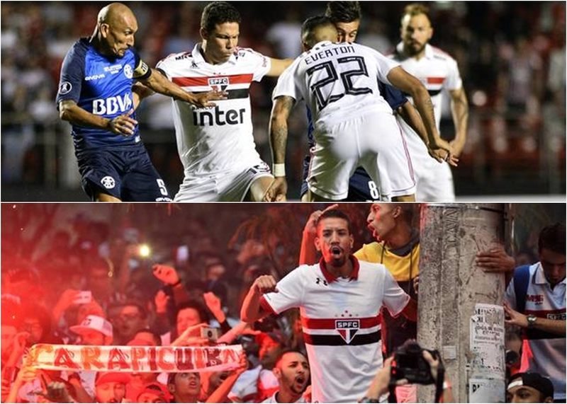 São Paulo está eliminado da Libertadores e torcida protesta no Morumbi