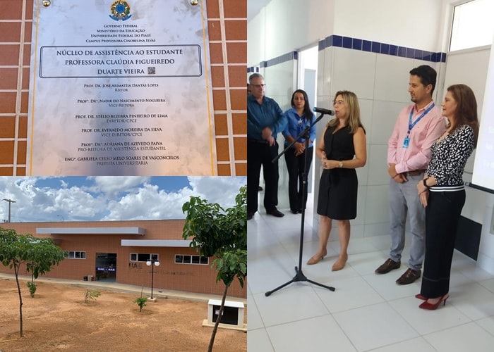 Bom Jesus | Prédio do NAE da UFPI-CPCE é inaugurado e recebe nome de professora (in memoriam)