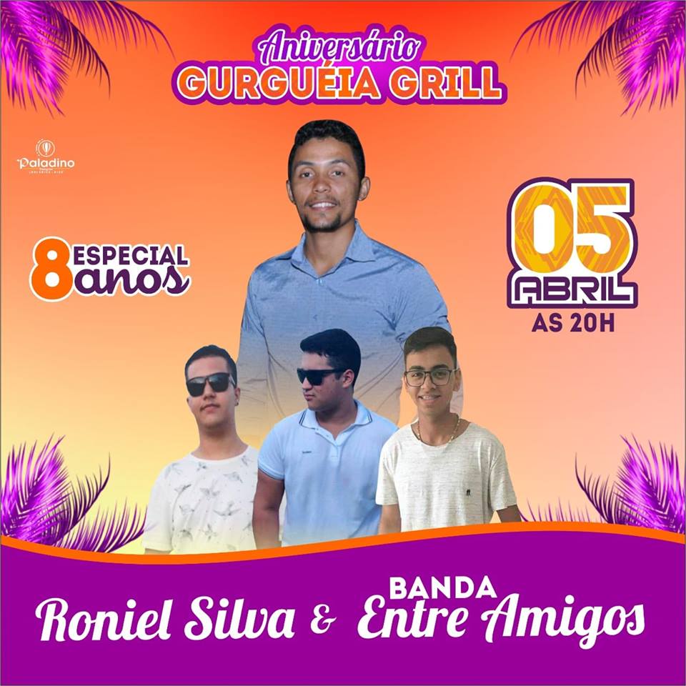 A Churrascaria Gurgueia Grill Comemora 8 anos nesta sexta-feira (05)
