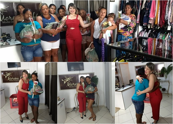 Loja Morena Café realiza importante 'Projeto Social' em homenagem às Mães