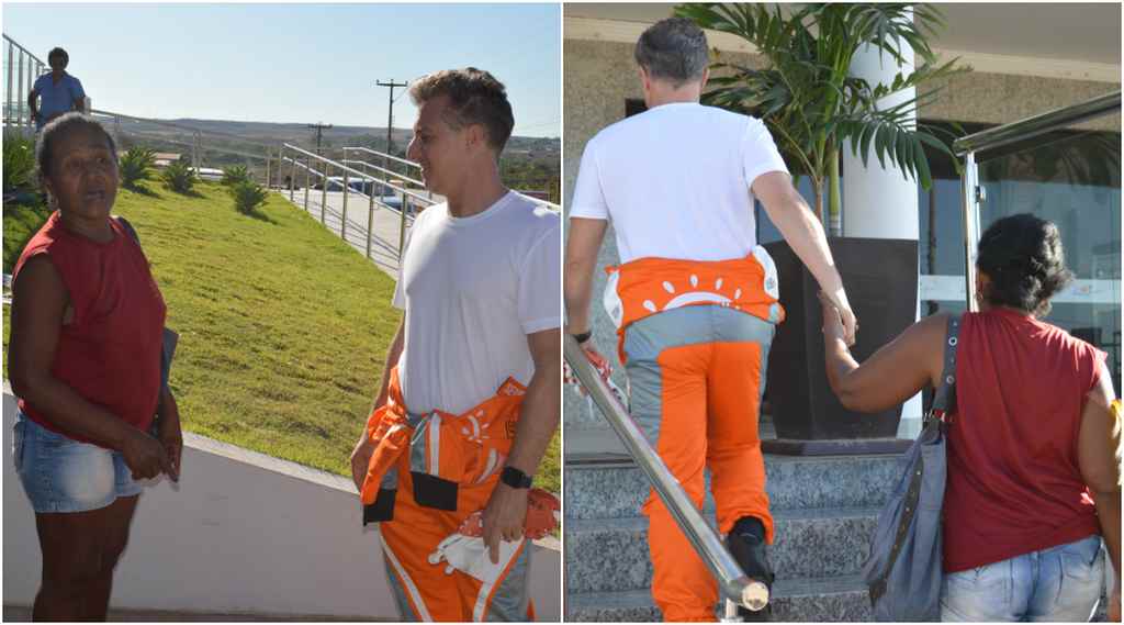 Luciano Huck convida fã para tomar café da manhã em Bom Jesus-PI