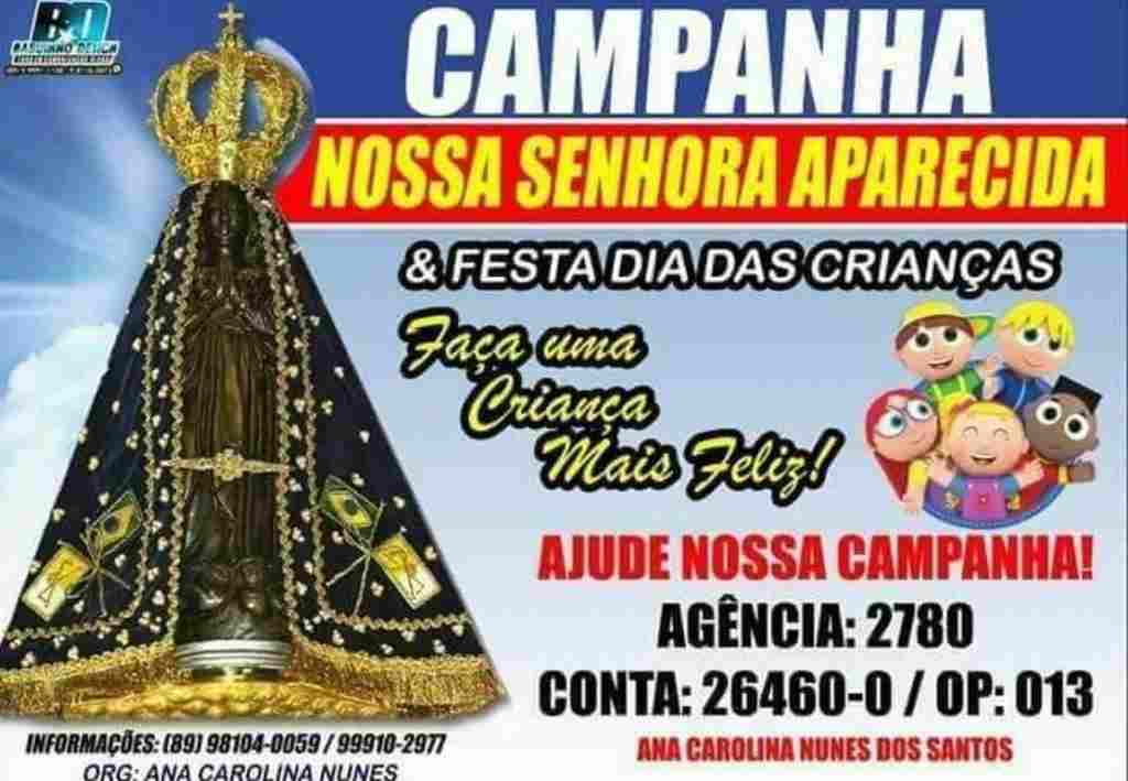 Campanha N. S. Aparecida e Dia das Crianças em Bom Jesus