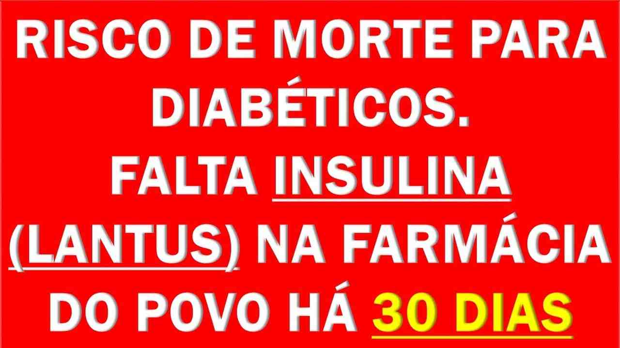 Diabéticos do Piauí ficam 30 dias sem medicação; alerta para risco de morte