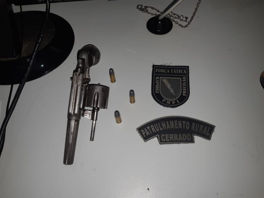 Força Tática apreende homem armado em Bom Jesus, Sul do PI