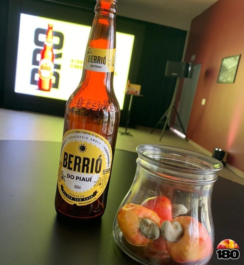 Ambev lança a cerveja 'Berrió', com caju e inspirada no Piauí; conheça!