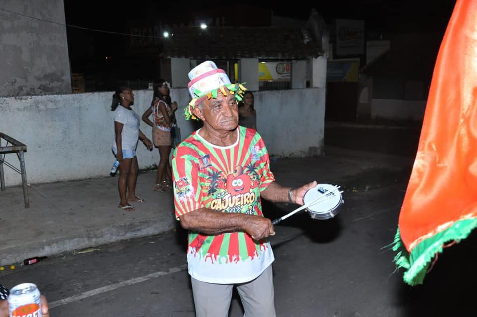 Morre Mestre Salim, símbolo do carnaval e bloco "O Cajueiro" de Bom Jesus; (Assista entrevista gravada em 2019)
