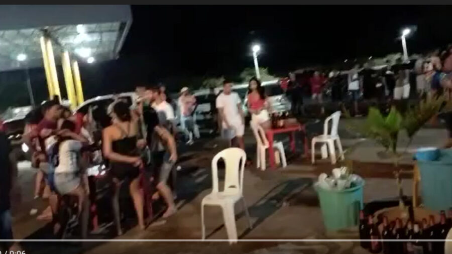 URGENTE: PM e Vigilância Sanitária acabam com festa clandestina em Bom Jesus