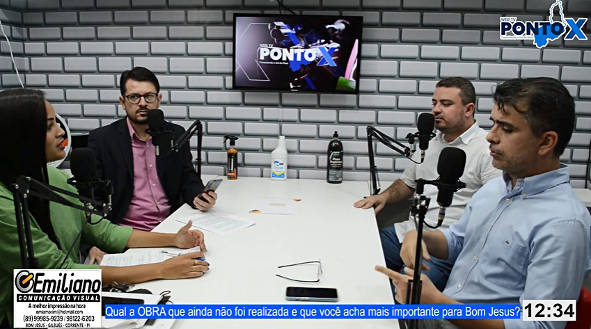 A TV Ponto X reestreia nesta sexta-feira (09) às 12h: veja as novidades