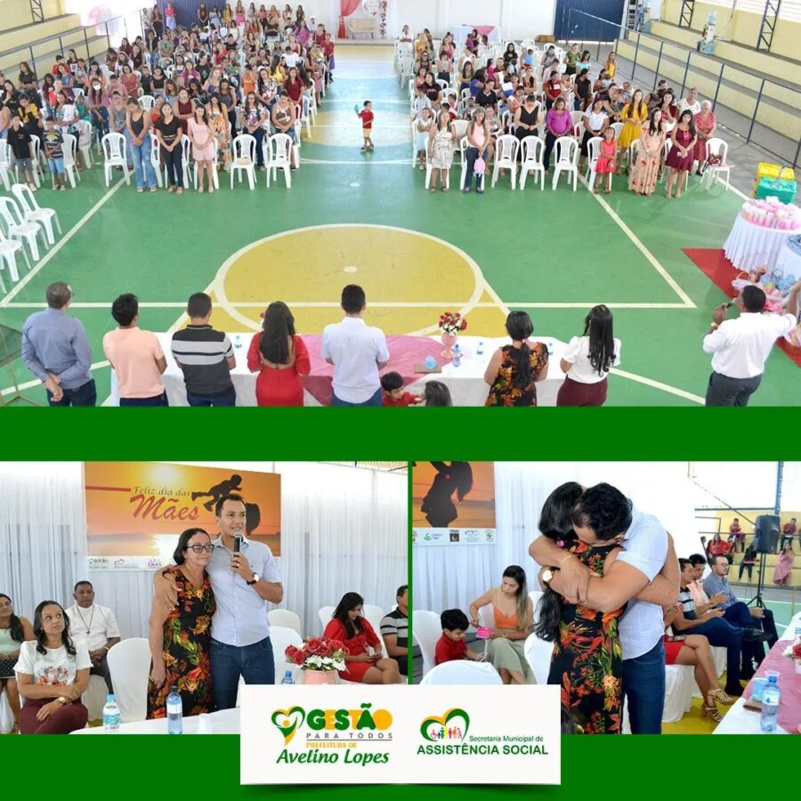 Prefeitura realiza Confraternização do Dia das Mães em Avelino Lopes