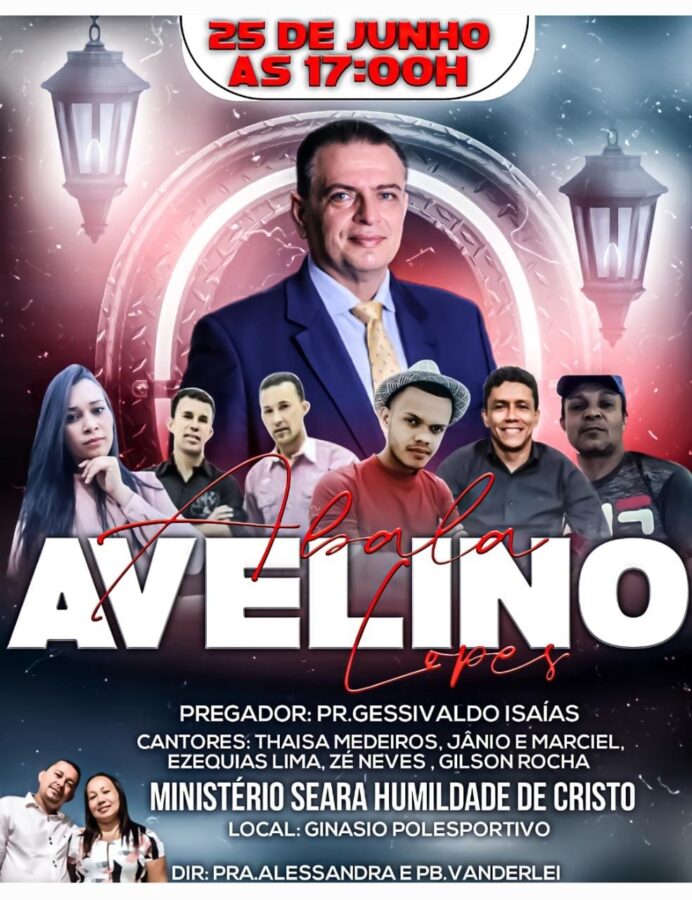1º Abala Avelino será realizado neste sábado (25) em Avelino Lopes