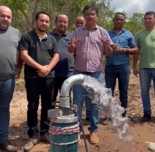 João da Cruz entrega de poço equipado com energia solar para a comunidade Barra de Malva