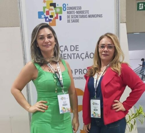 Secretária de Saúde de Santa Luz, Betânia Lima, participa da 8ª edição do Congresso Norte e Nordeste