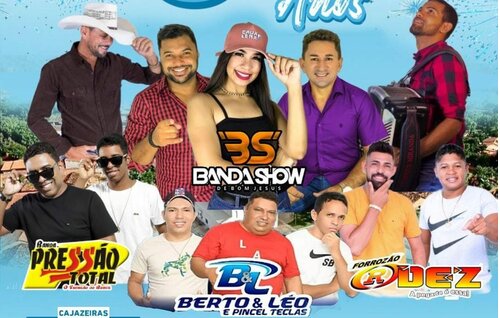 Prefeitura de Santa Luz divulga programação do aniversário de 60 anos de emancipação