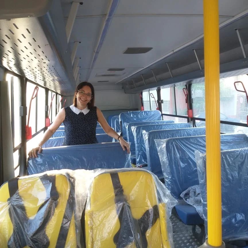 Prefeitura de Bom Jesus, adquire ônibus escolar (foto: divulgação)