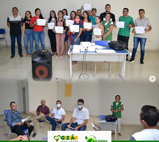 Prefeitura de Avelino Lopes realiza capacitação em Educação Ambiental