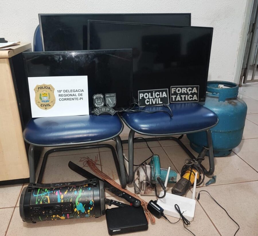 Foto: Polícia Civil de Corrente-PI