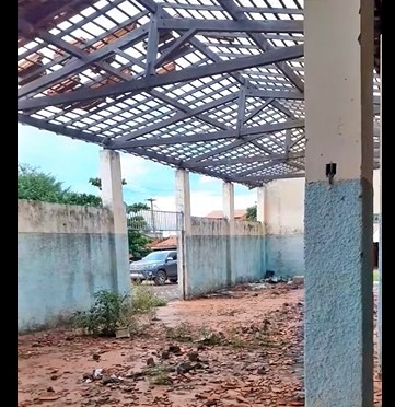 Morador de Gilbués denuncia abandono do Mercado Público Municipal