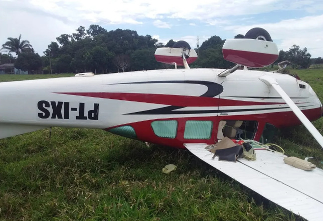 Polícia confirma que avião que caiu no Mato Grosso é do médico piauiense