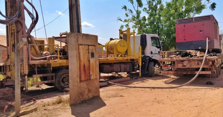 Agespisa opera novo poço e reforça abastecimento de água em Bom Jesus