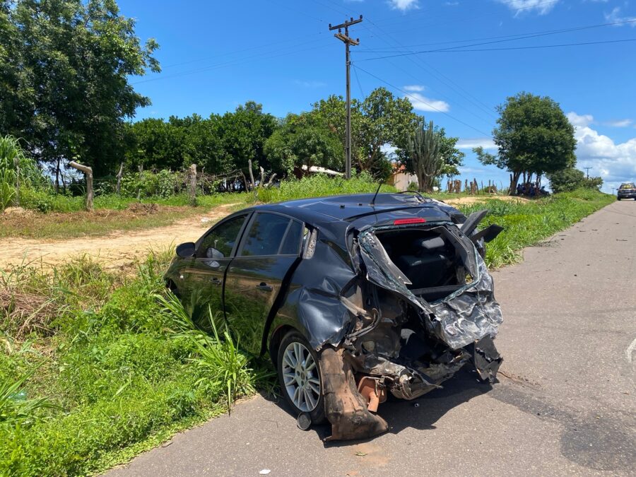 Grave acidente é registrado na BR-135 em Alvorada do Gurgueia, Sul do PI