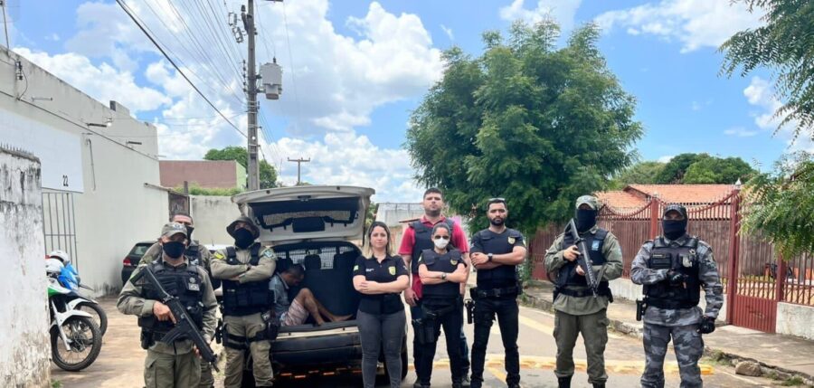Polícia Civil prende membro de facção criminosa suspeito de vários homicídios no Sul do Piauí