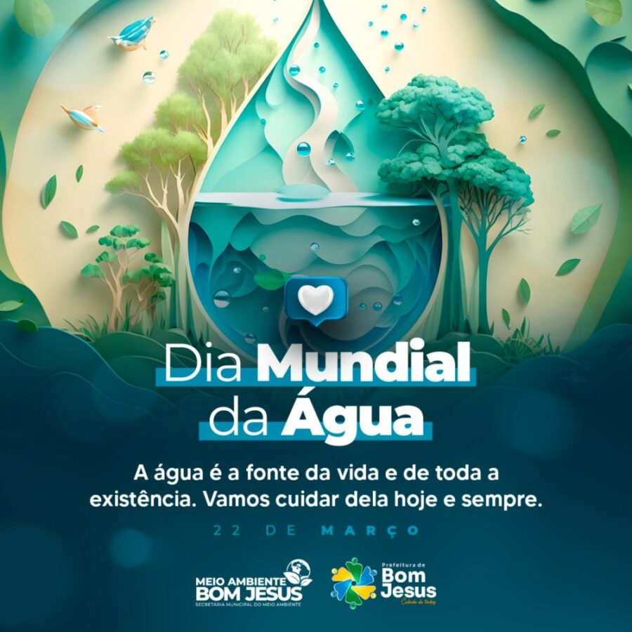 Secretaria Municipal de Meio Ambiente de Bom Jesus celebra o Dia Mundial da Água com palestras nas escolas