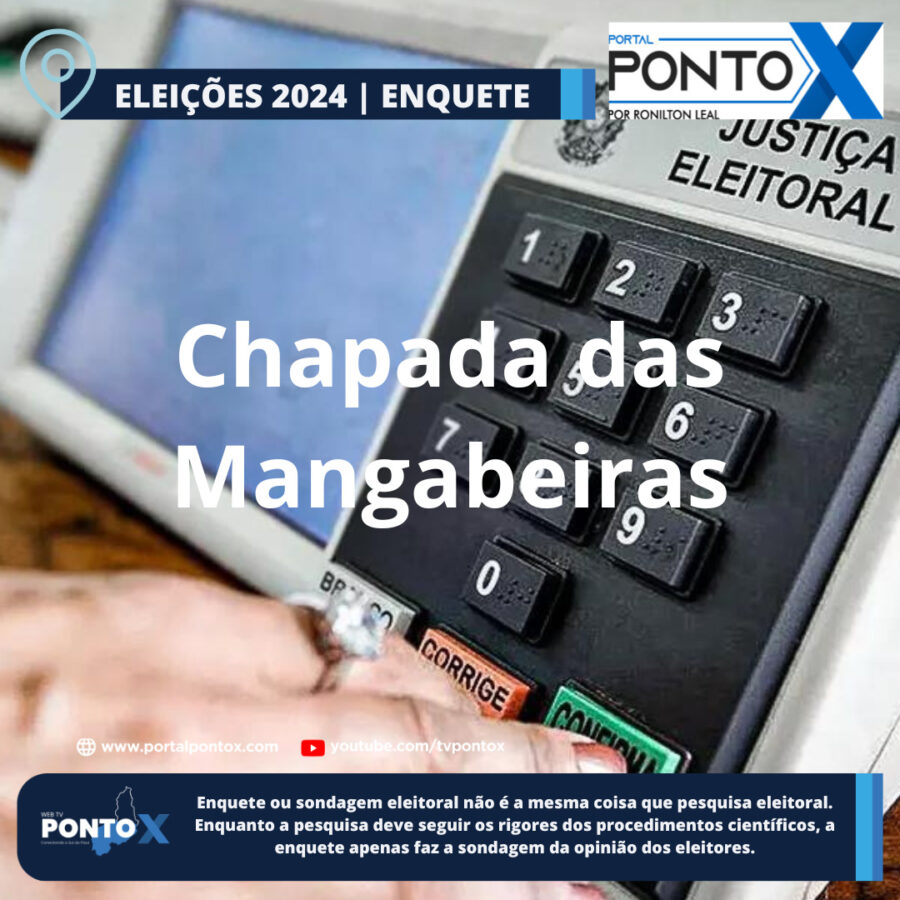 Eleições 2024 | resultado da enquete para prefeito de Redenção do Gurgueia