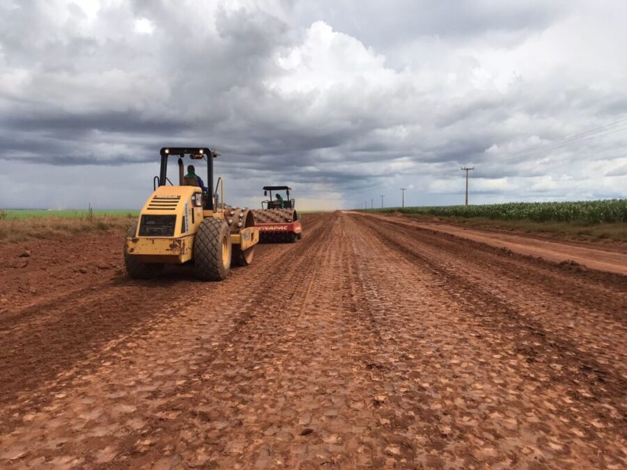 Idepi retoma obras na PI-392 para facilitar o escoamento da produção de grãos