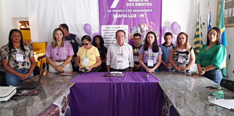 Santa Luz realiza a 7° Conferência dos direitos das crianças e adolescentes