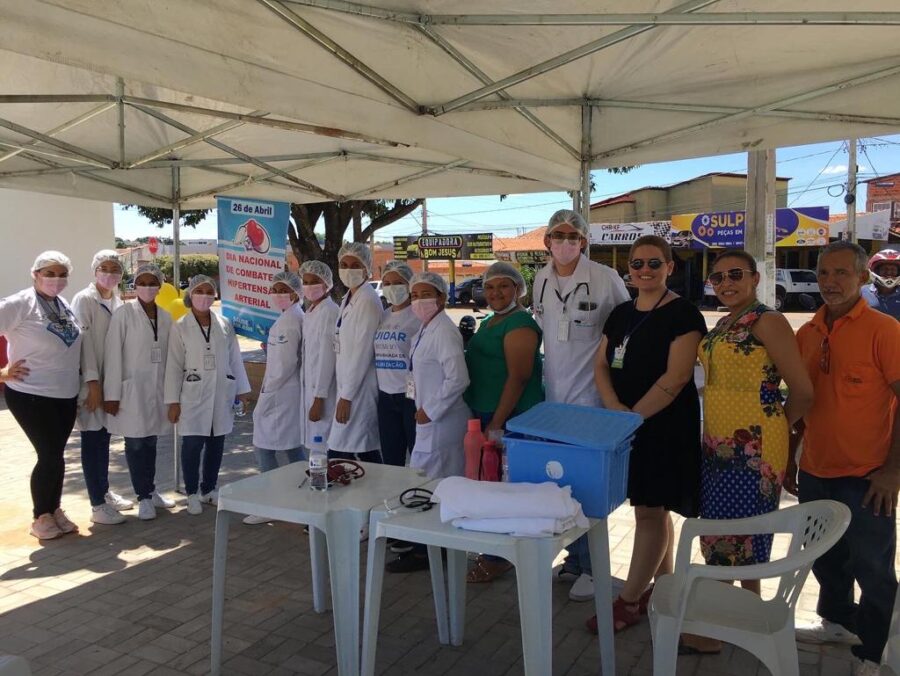 Saúde de Bom Jesus realiza ação de combate a Hipertensão Arterial Sistêmica-HAS