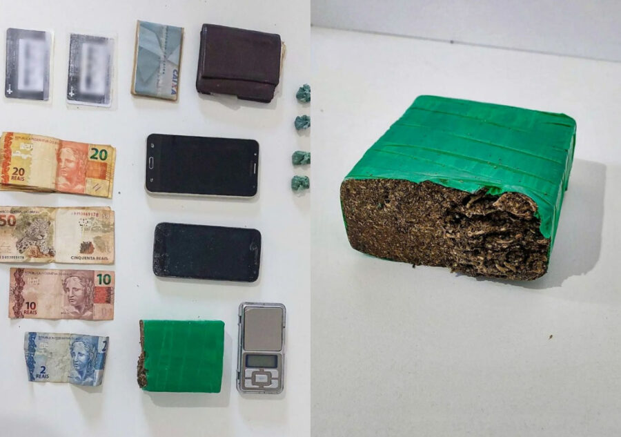 Polícia prende duas pessoas por tráfico de drogas em Bom Jesus