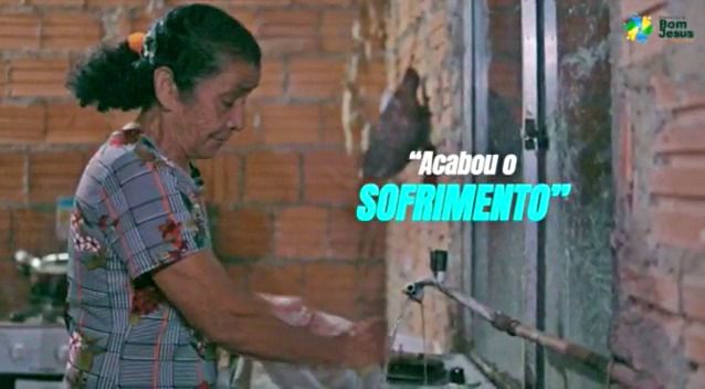 Prefeito de Bom Jesus inaugura sistema de abastecimento de água na zona rural