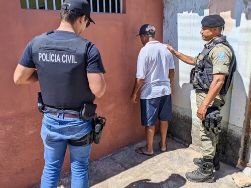 Homem é preso em Cristino Castro acusado de homicídio, estupro e ocultação de cadáver