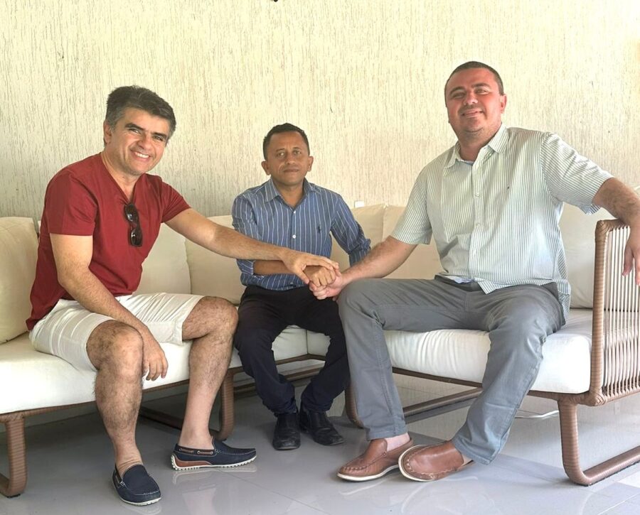 Grupo do prefeito e vice de Bom Jesus recebe apoio político do Jovem Herculano