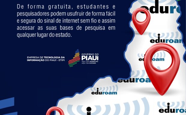 Piauí é o primeiro estado do Brasil a implantar rede Eduroam em todos os municípios