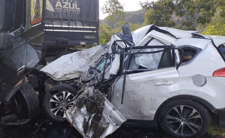 PRF divulga relatório que aponta causa do acidente que vitimou 5 pessoas na BR-135