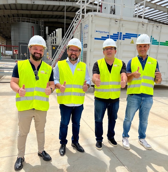 Governador conhece projeto de produção de hidrogênio verde na Espanha