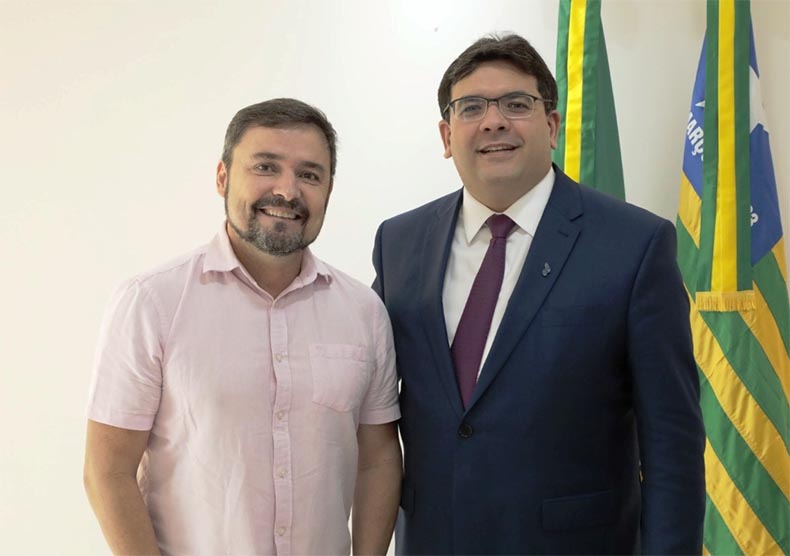 Governador Rafael Fonteles apoia Fábio Novo para prefeito de Teresina