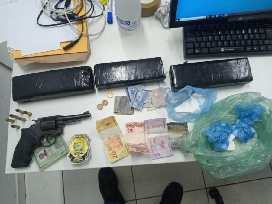 Polícia Militar do Piauí prende suspeitos de tráfico de drogas em Monte Alegre
