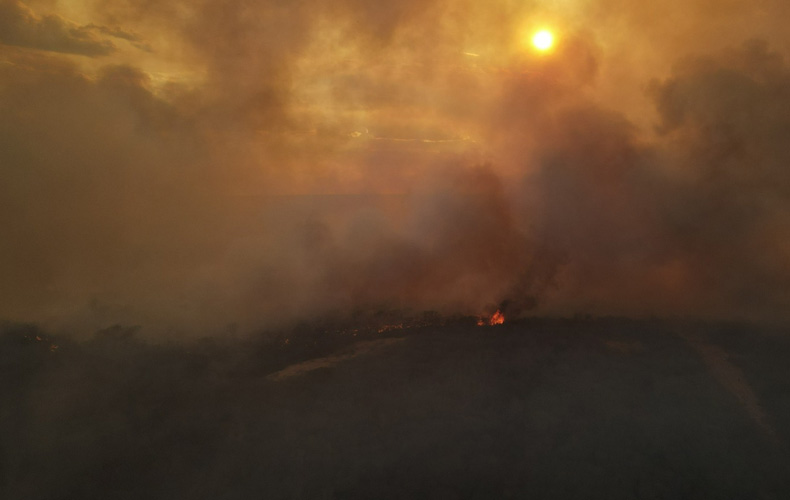 Incêndio que já dura 10 dias ameaça Parque Serra das Confusões