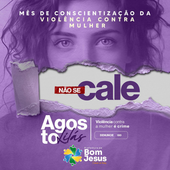 Agosto Lilás | Mês de conscientização da Violência contra a Mulher