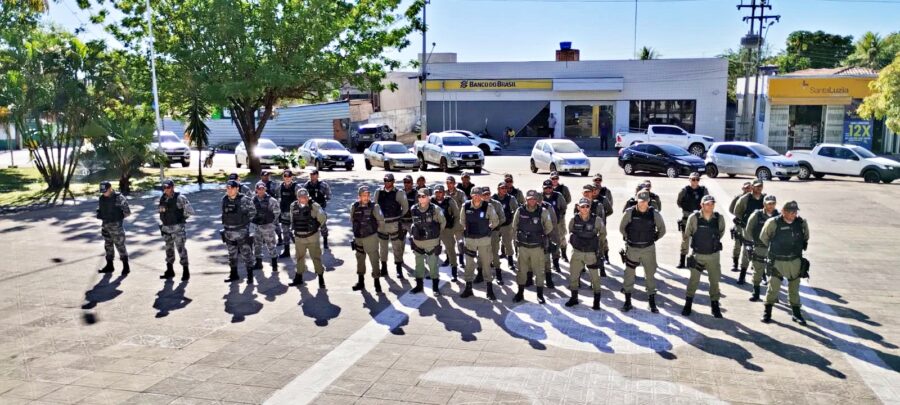 Polícia Militar do Piauí distribui novo efetivo de Soldados e armamento ao 19º BPM de Bom Jesus