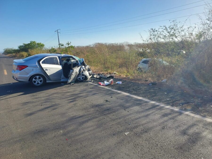 Duas pessoas morrem e quatro ficam feridas em grave acidente no Piauí