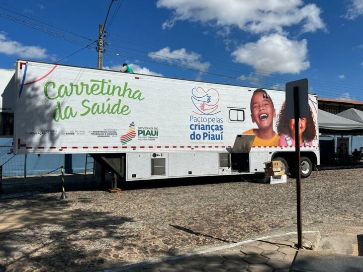 Carretinha da Saúde ultrapassa meta de atendimentos em Monte Alegre do Piauí