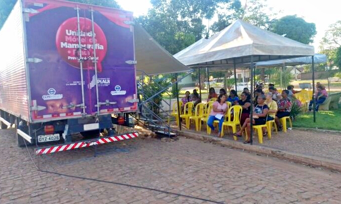 Caminhão da Mamografia permanece em Bom Jesus até dia (09); dia (14) em Currais