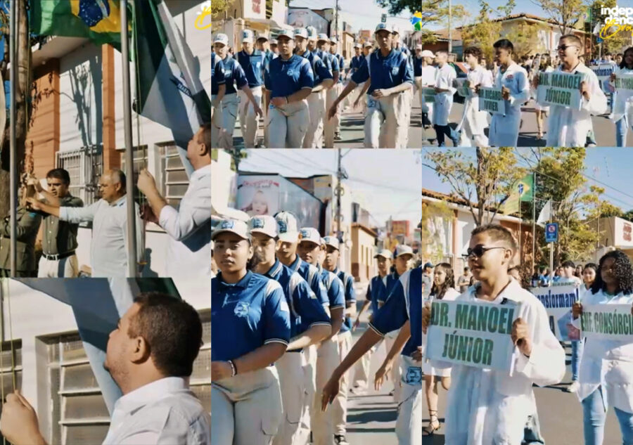 (Vídeo) Bom Jesus celebra 7 de setembro com desfile emocionante e homenagem a personalidades
