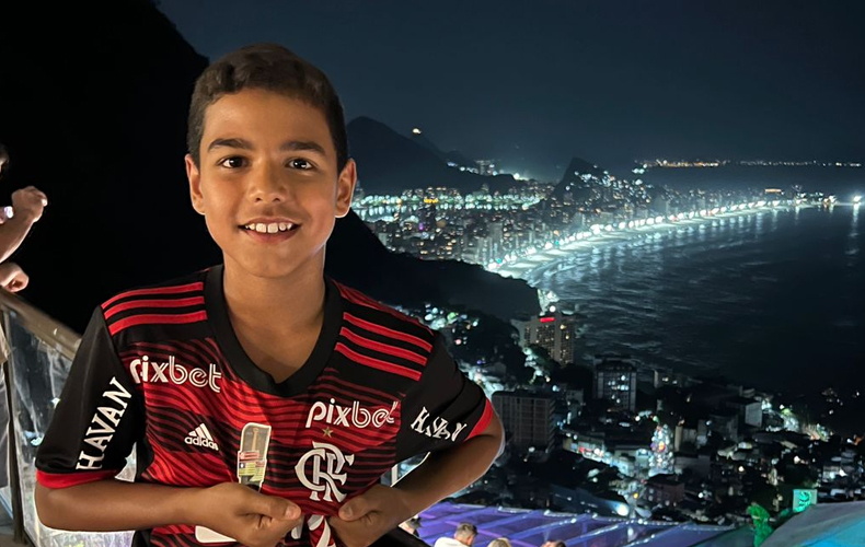 Piauiense de 12 anos se destaca na base do Flamengo e é comparado a Adriano Imperador