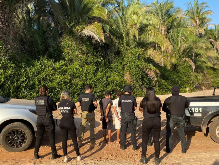 Polícia Civil prende cinco pessoas no Piauí durante Operação Bad Vibes