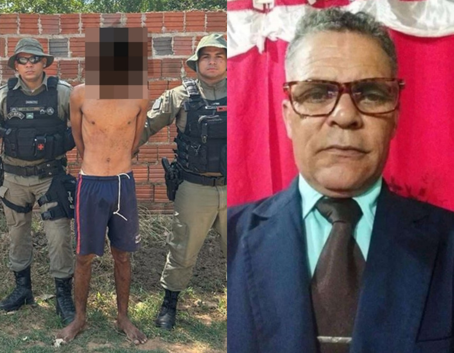 Tragédia em Curimatá: Pastor é brutalmente assassinado em sua residência e autor do crime é preso